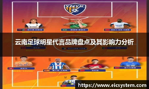 云南足球明星代言品牌盘点及其影响力分析