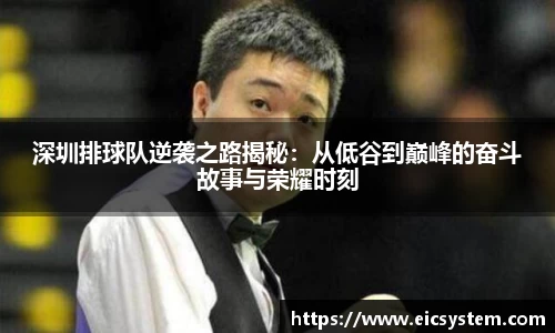 深圳排球队逆袭之路揭秘：从低谷到巅峰的奋斗故事与荣耀时刻